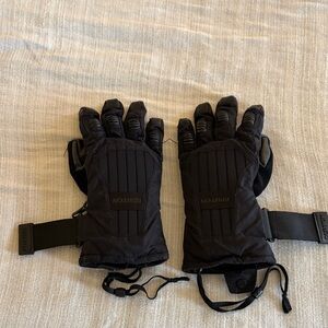Burton Black Insulated Wrist Guard Gloves ❄️ 🏂
